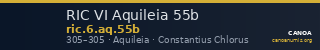 RIC VI Aquileia 55b — CANOA