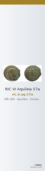 RIC VI Aquileia 57a — CANOA