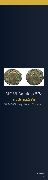 RIC VI Aquileia 57a — CANOA