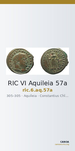 RIC VI Aquileia 57a — CANOA
