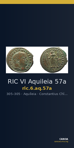 RIC VI Aquileia 57a — CANOA