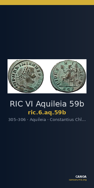 RIC VI Aquileia 59b — CANOA