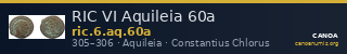 RIC VI Aquileia 60a — CANOA