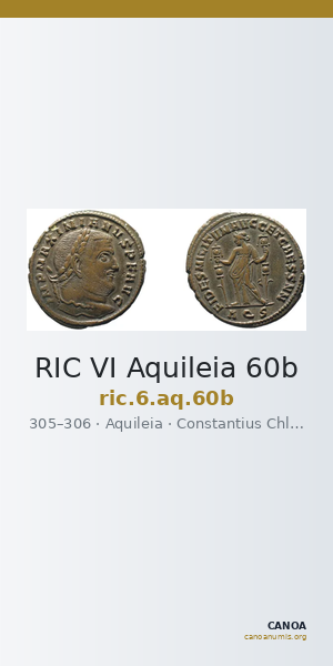 RIC VI Aquileia 60b — CANOA