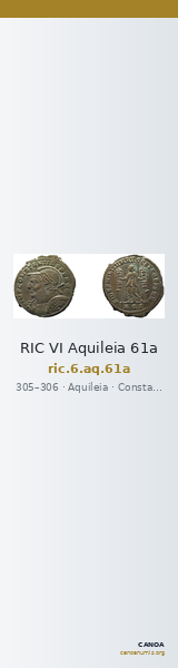 RIC VI Aquileia 61a — CANOA