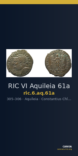 RIC VI Aquileia 61a — CANOA