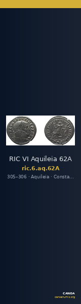 RIC VI Aquileia 62A — CANOA