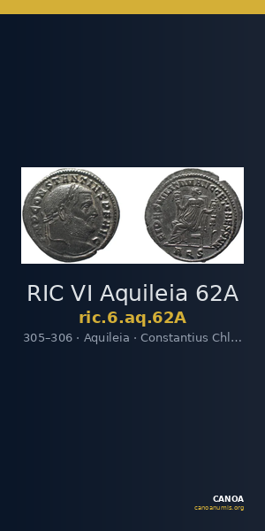 RIC VI Aquileia 62A — CANOA
