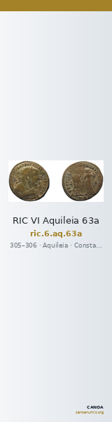 RIC VI Aquileia 63a — CANOA