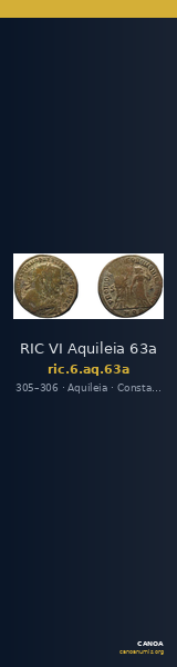 RIC VI Aquileia 63a — CANOA