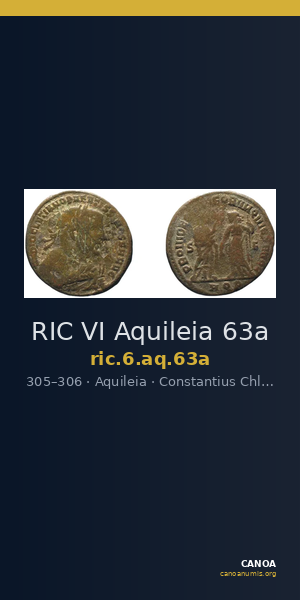 RIC VI Aquileia 63a — CANOA