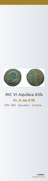 RIC VI Aquileia 63b — CANOA