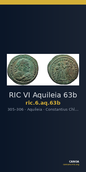 RIC VI Aquileia 63b — CANOA