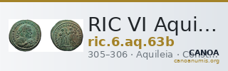 RIC VI Aquileia 63b — CANOA