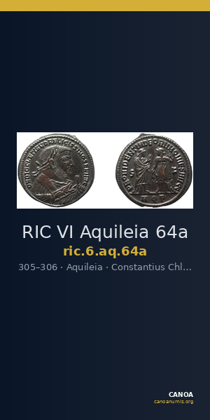 RIC VI Aquileia 64a — CANOA