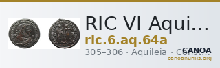 RIC VI Aquileia 64a — CANOA