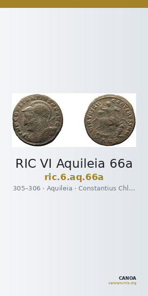 RIC VI Aquileia 66a — CANOA