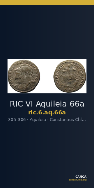 RIC VI Aquileia 66a — CANOA