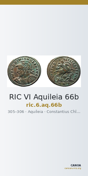 RIC VI Aquileia 66b — CANOA