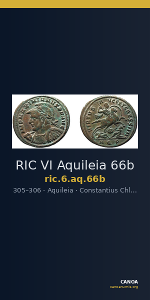 RIC VI Aquileia 66b — CANOA