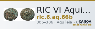 RIC VI Aquileia 66b — CANOA