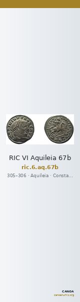 RIC VI Aquileia 67b — CANOA