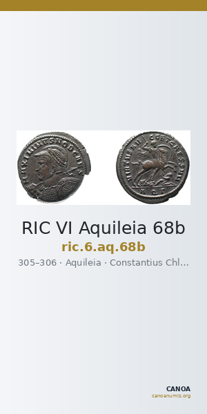 RIC VI Aquileia 68b — CANOA
