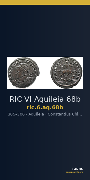 RIC VI Aquileia 68b — CANOA