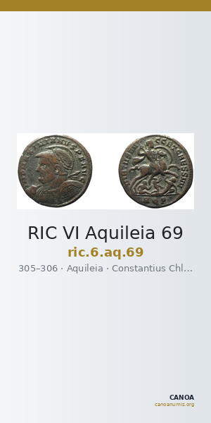 RIC VI Aquileia 69 — CANOA
