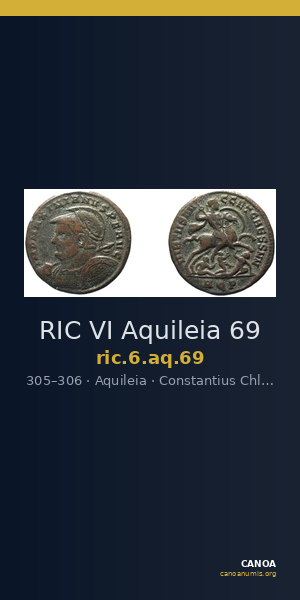 RIC VI Aquileia 69 — CANOA