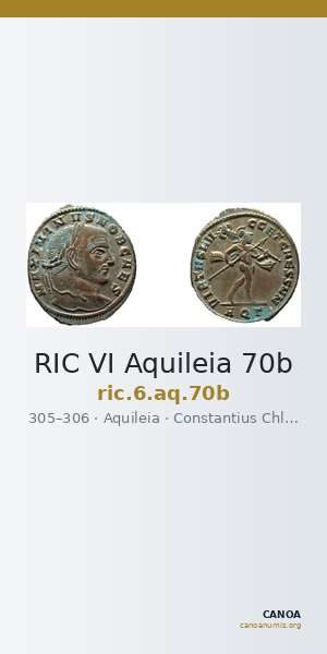 RIC VI Aquileia 70b — CANOA