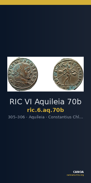 RIC VI Aquileia 70b — CANOA