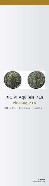 RIC VI Aquileia 71a — CANOA
