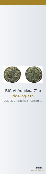 RIC VI Aquileia 71b — CANOA