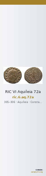 RIC VI Aquileia 72a — CANOA