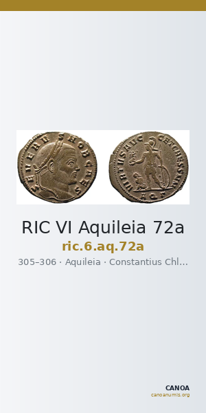 RIC VI Aquileia 72a — CANOA