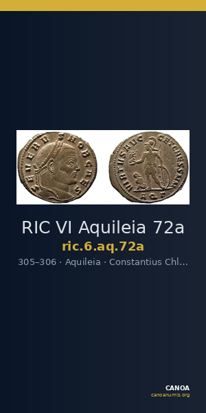 RIC VI Aquileia 72a — CANOA
