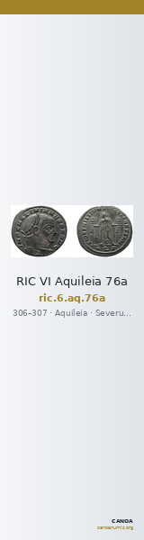 RIC VI Aquileia 76a — CANOA