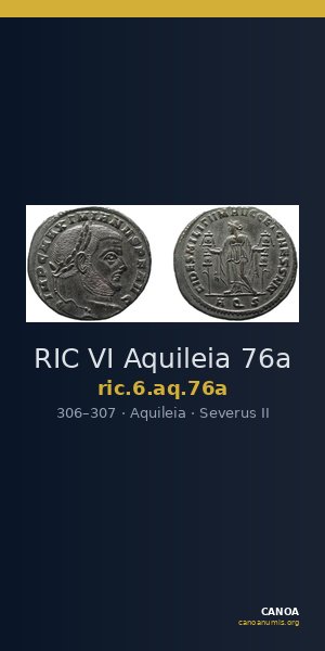 RIC VI Aquileia 76a — CANOA