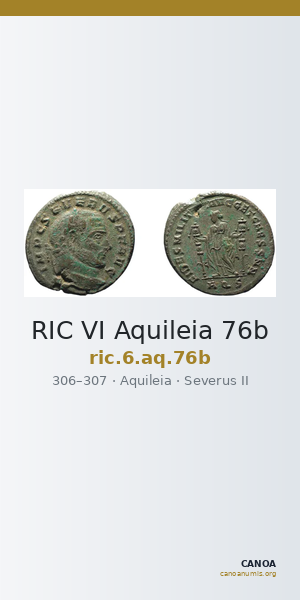 RIC VI Aquileia 76b — CANOA
