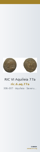 RIC VI Aquileia 77a — CANOA