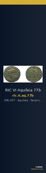 RIC VI Aquileia 77b — CANOA