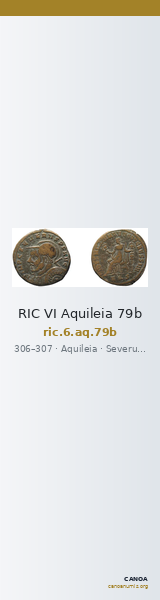 RIC VI Aquileia 79b — CANOA