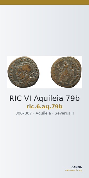 RIC VI Aquileia 79b — CANOA