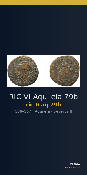 RIC VI Aquileia 79b — CANOA
