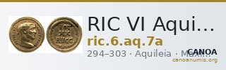 RIC VI Aquileia 7a — CANOA