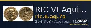 RIC VI Aquileia 7a — CANOA