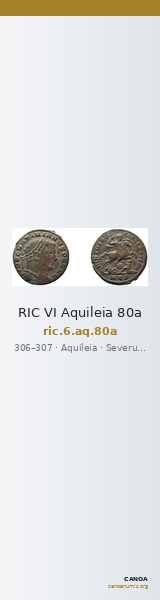 RIC VI Aquileia 80a — CANOA