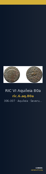 RIC VI Aquileia 80a — CANOA