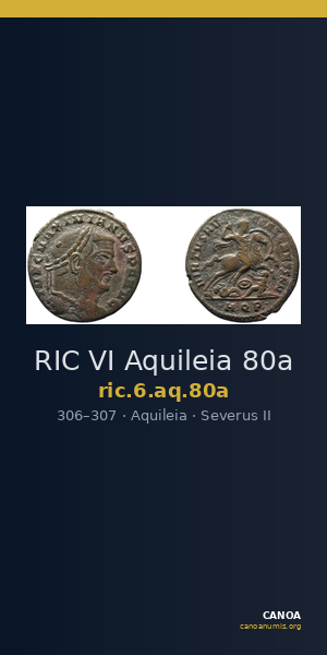 RIC VI Aquileia 80a — CANOA